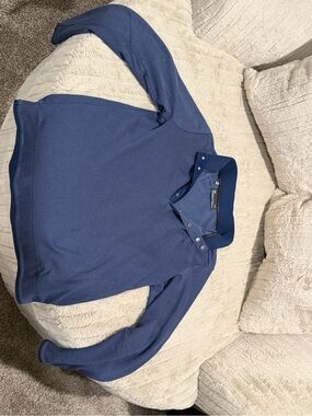 Under Armour Men’s Navy Blue Performance Snap-Quarter Pullover